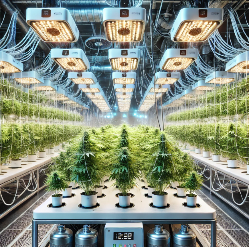 Advanced growing technique with Aeroponics